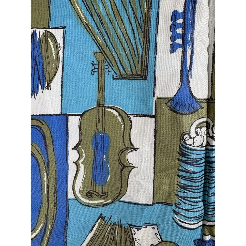 Vintage Fabric Material 38